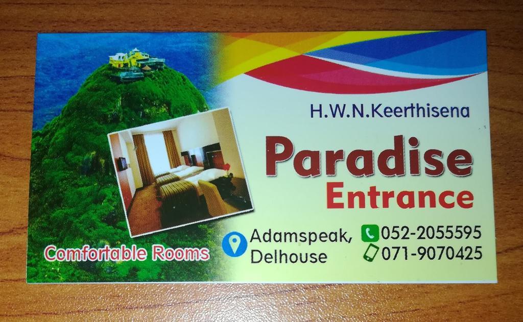 Paradise Entrance Nallathanniya Eksteriør bilde